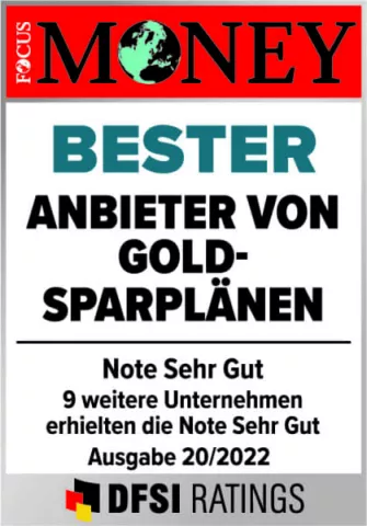 Bester Goldsparplan Focus Money